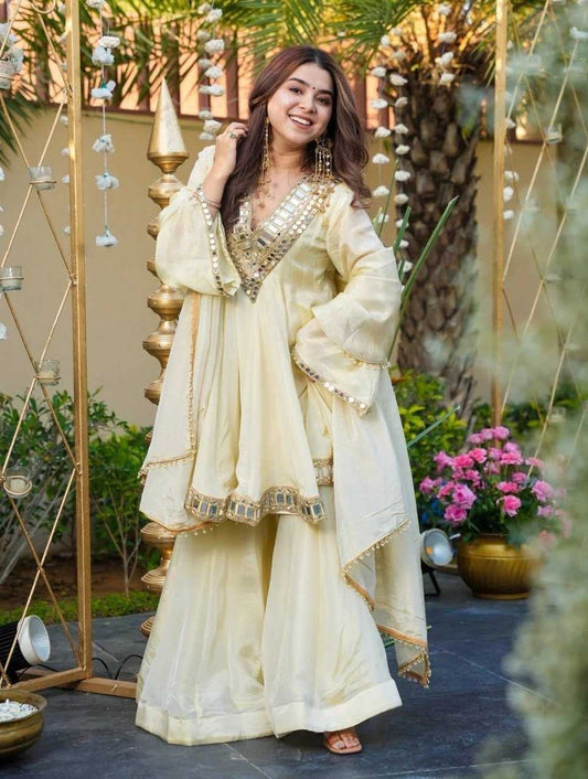 Crepe Embroidered Kurti