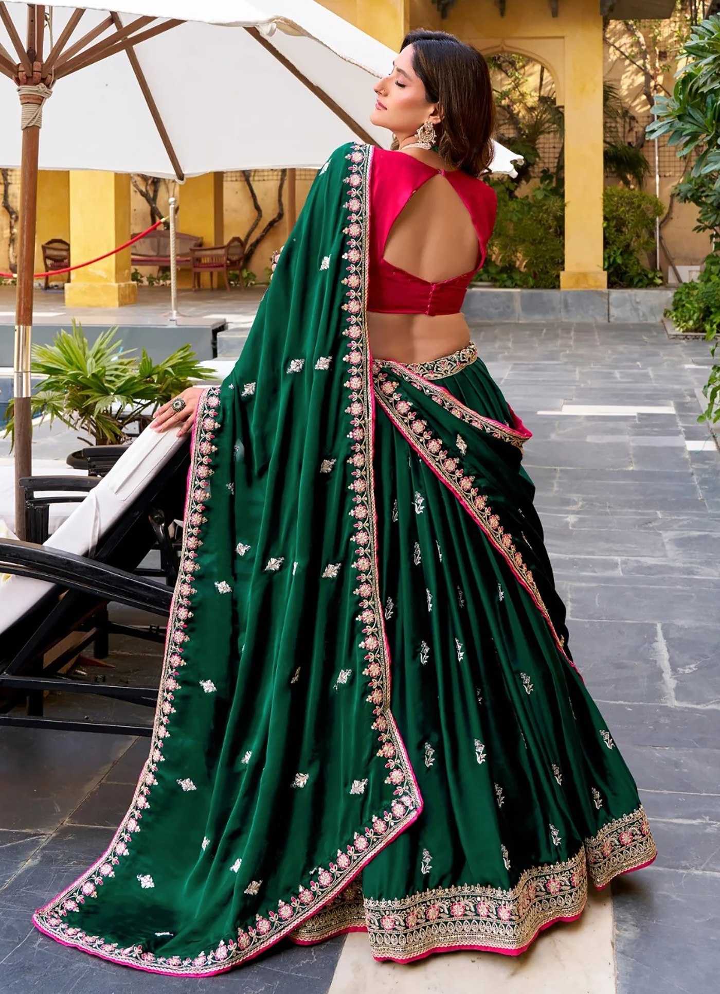 Chinon Embroidered Lehenga