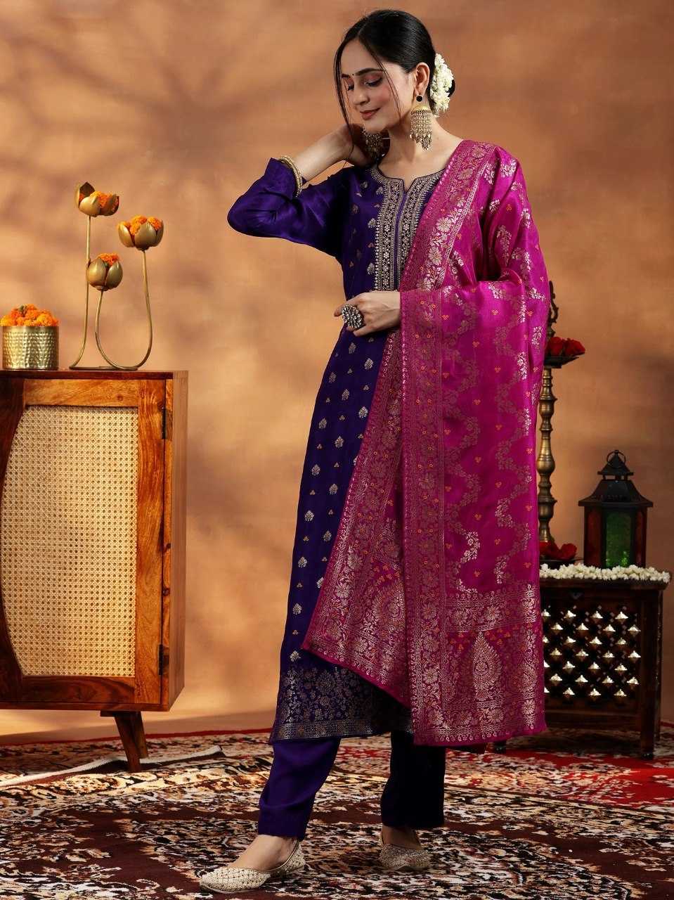 Art Silk Designer Kurti