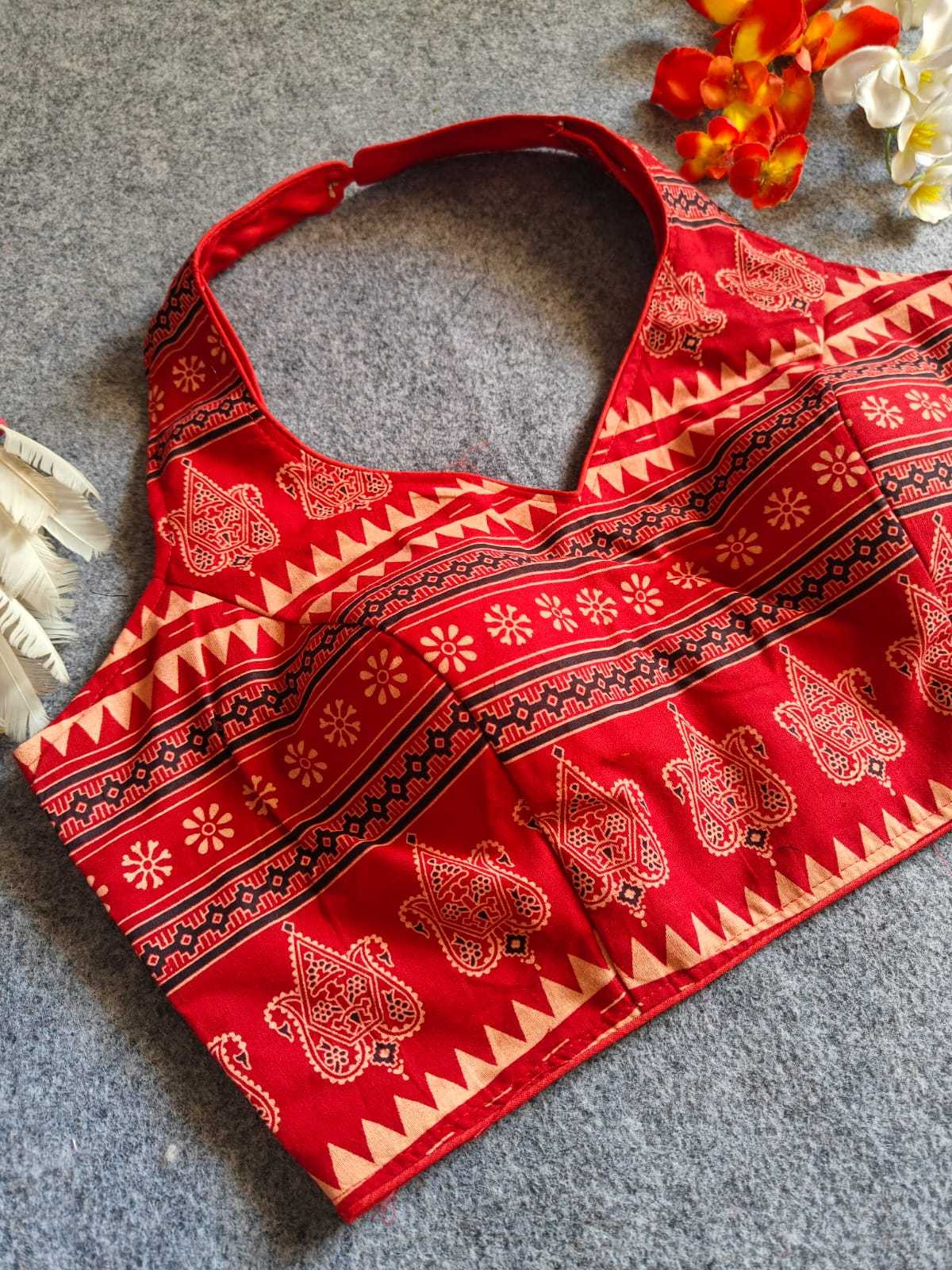 Advika Cotton Printed Blouse