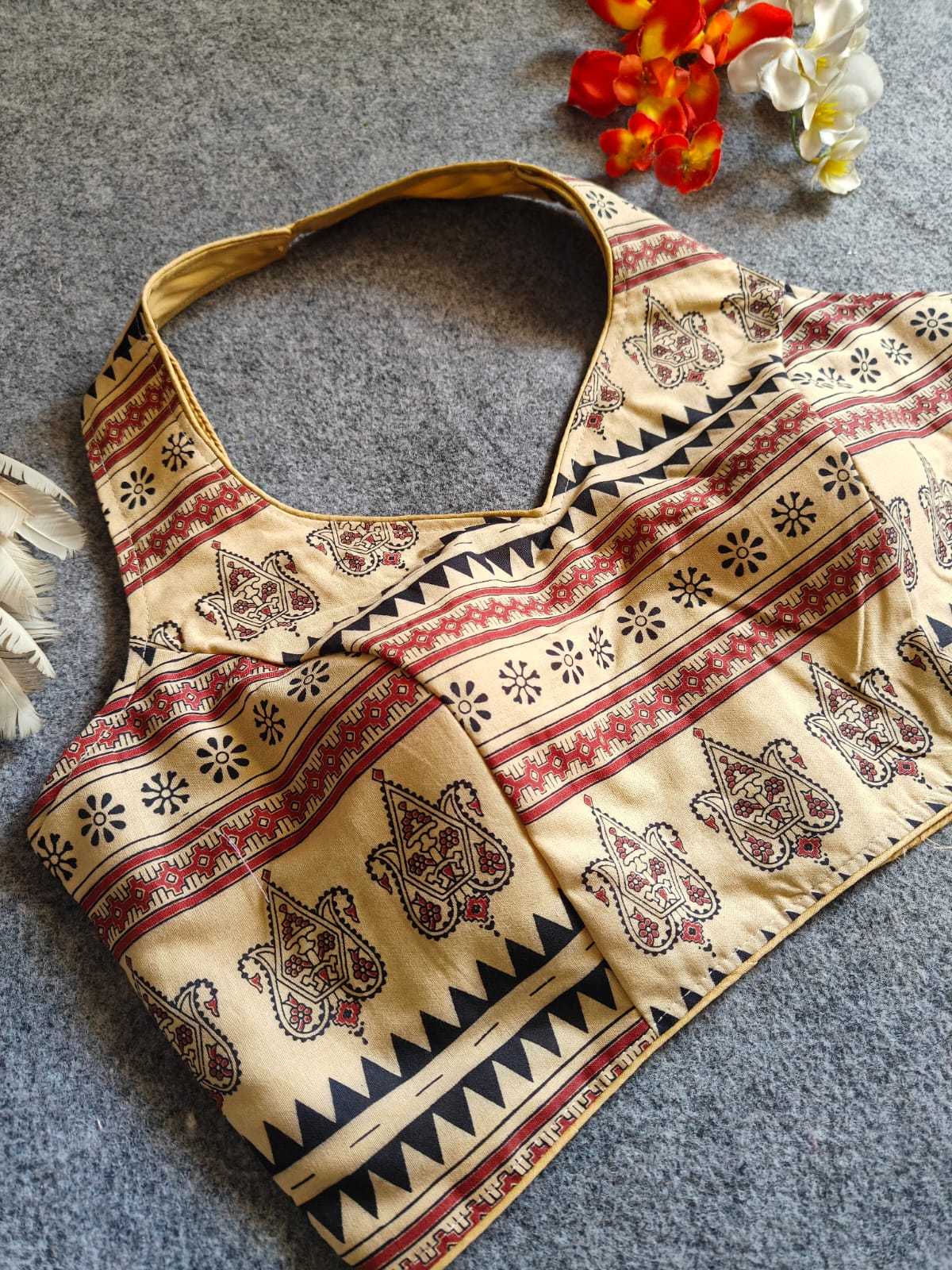 Advika Cotton Printed Blouse