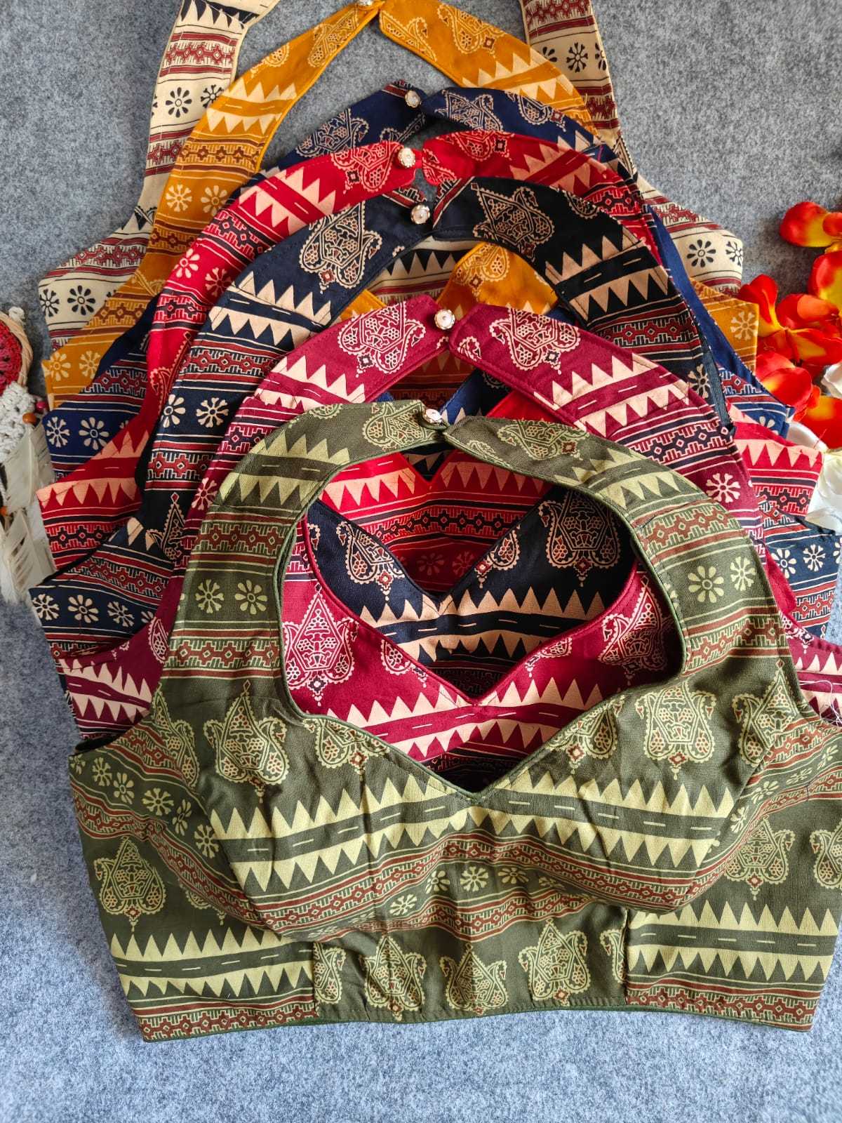 Advika Cotton Printed Blouse