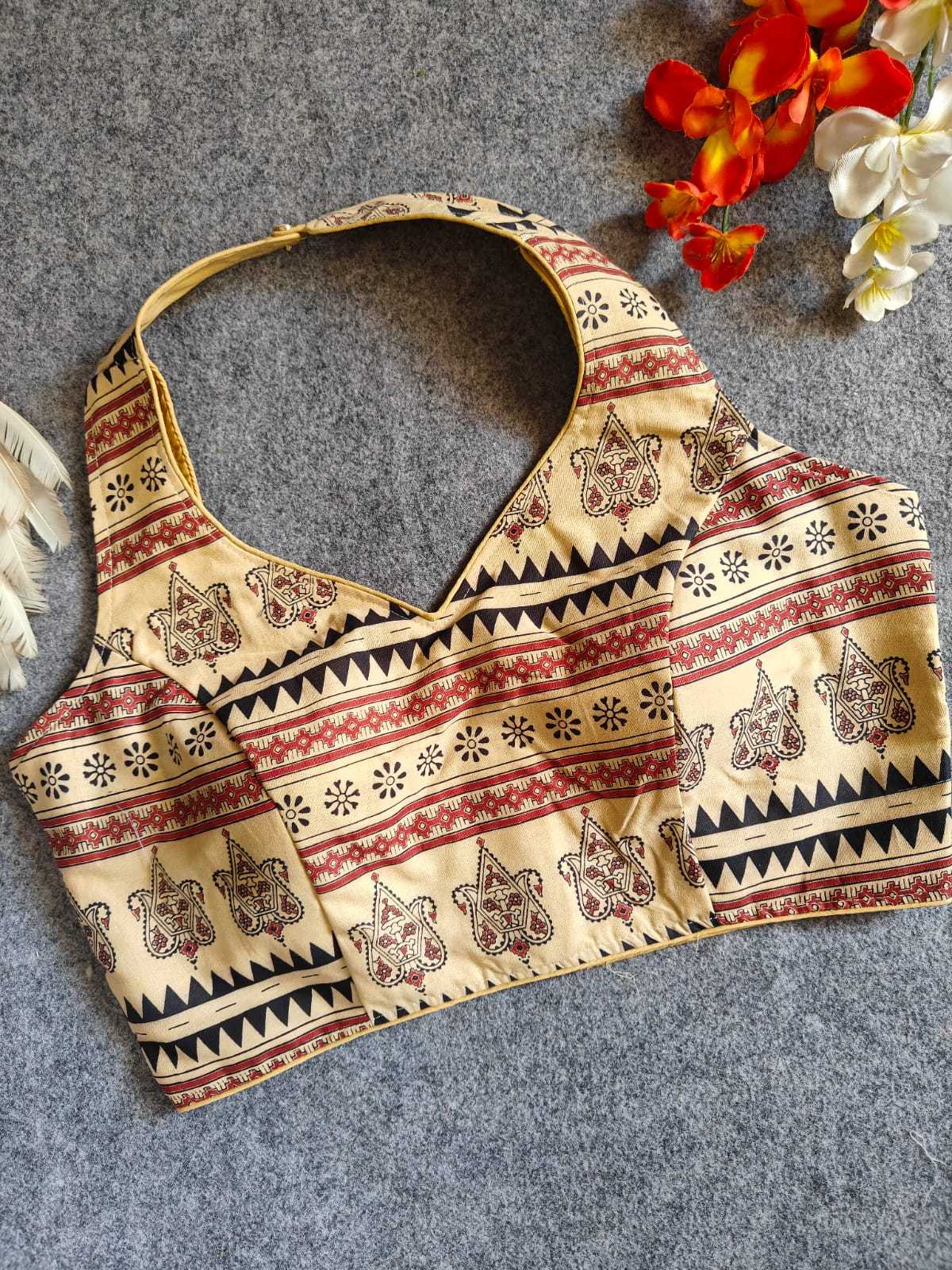 Advika Cotton Printed Blouse
