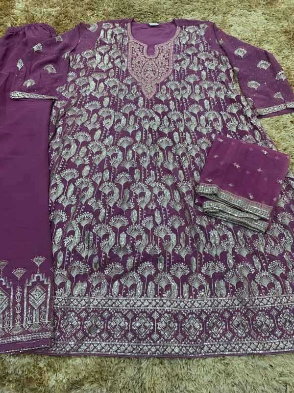 Georgette Embroidery Suit