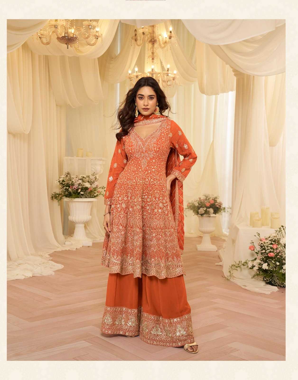Georgette Embroidery Suit