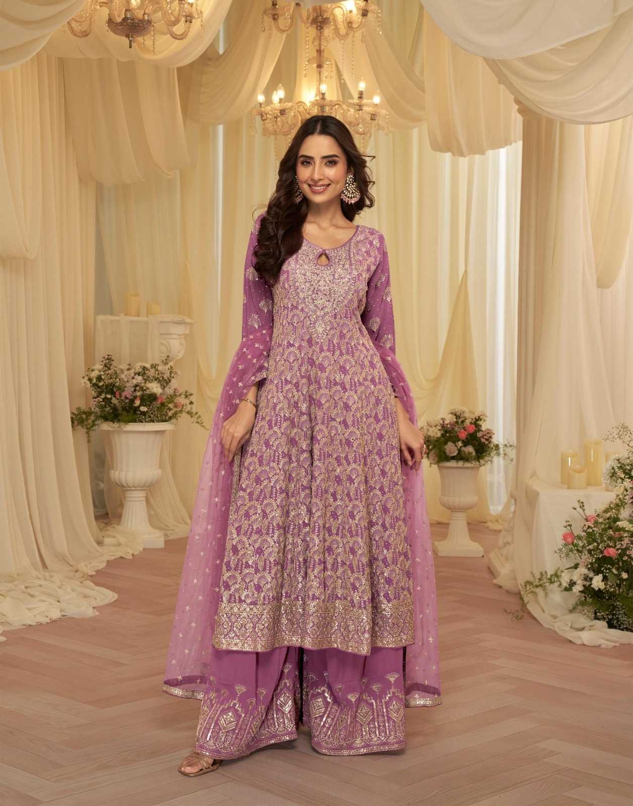 Georgette Embroidery Suit