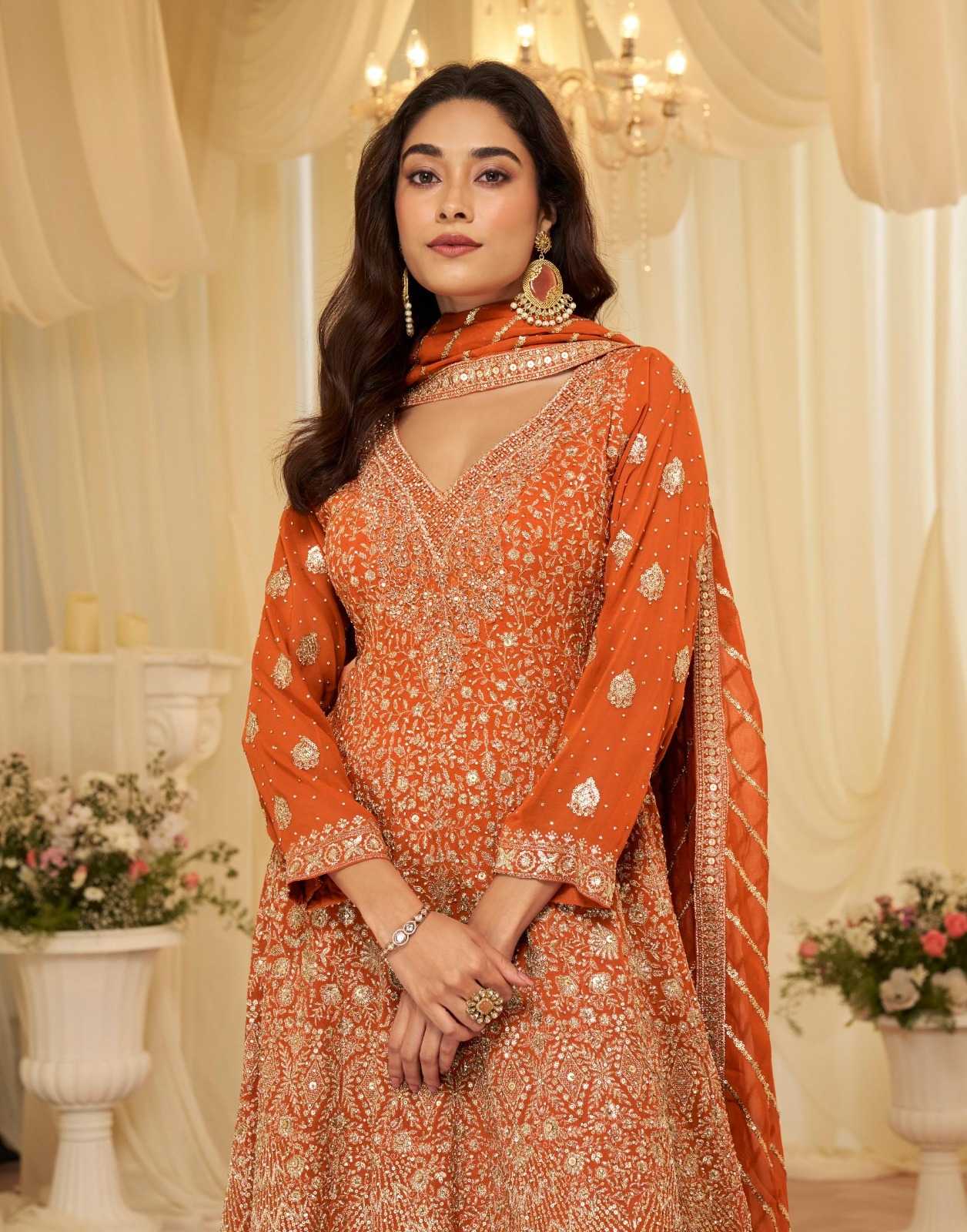 Georgette Embroidery Suit