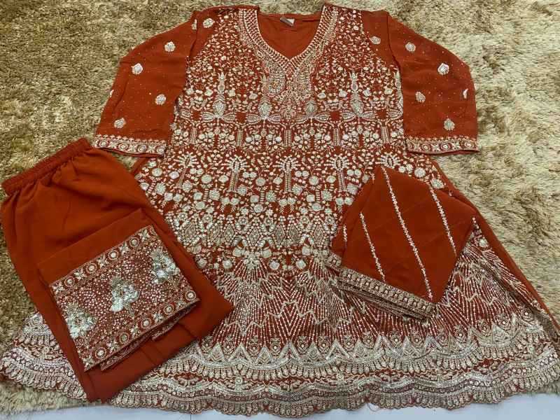 Georgette Embroidery Suit