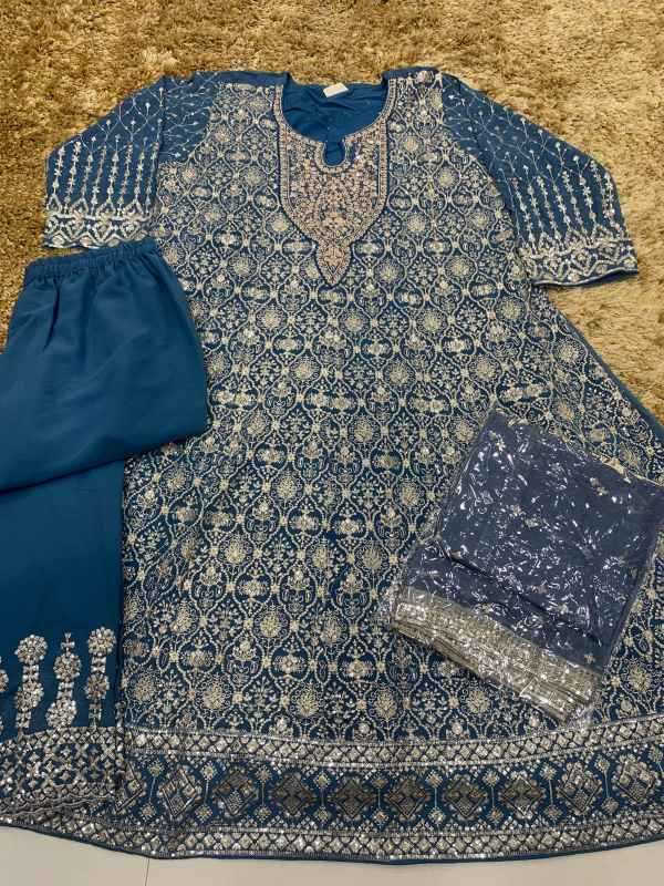 Georgette Embroidery Suit
