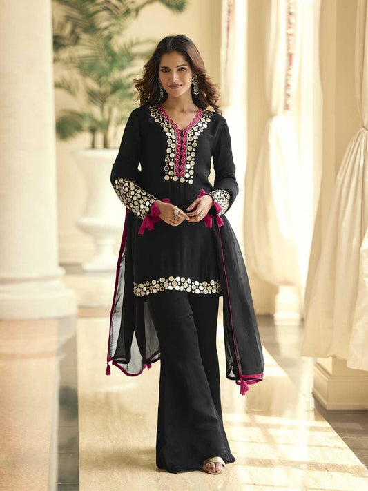 Vichitra Silk Ladies Suit