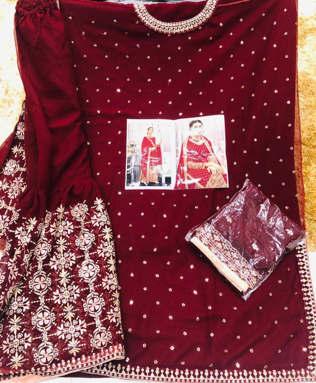 Georgette Embroidery Suit