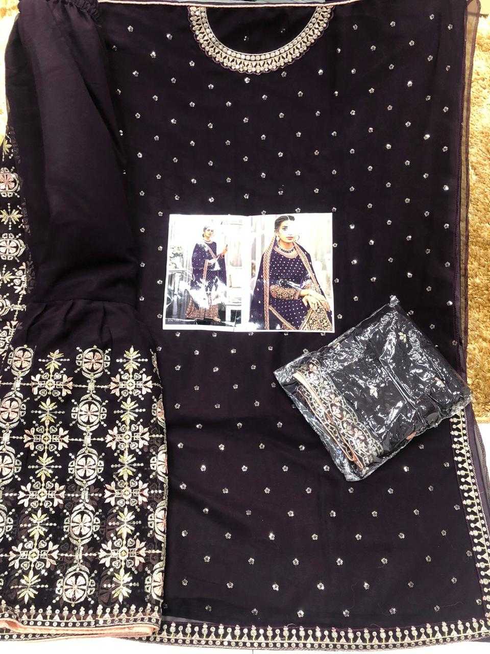 Georgette Embroidery Suit