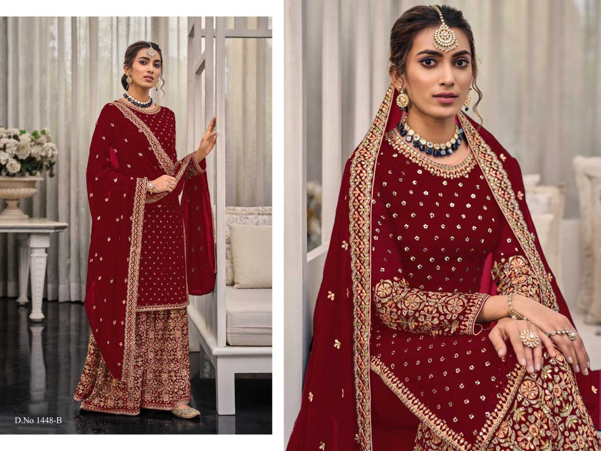 Georgette Embroidery Suit