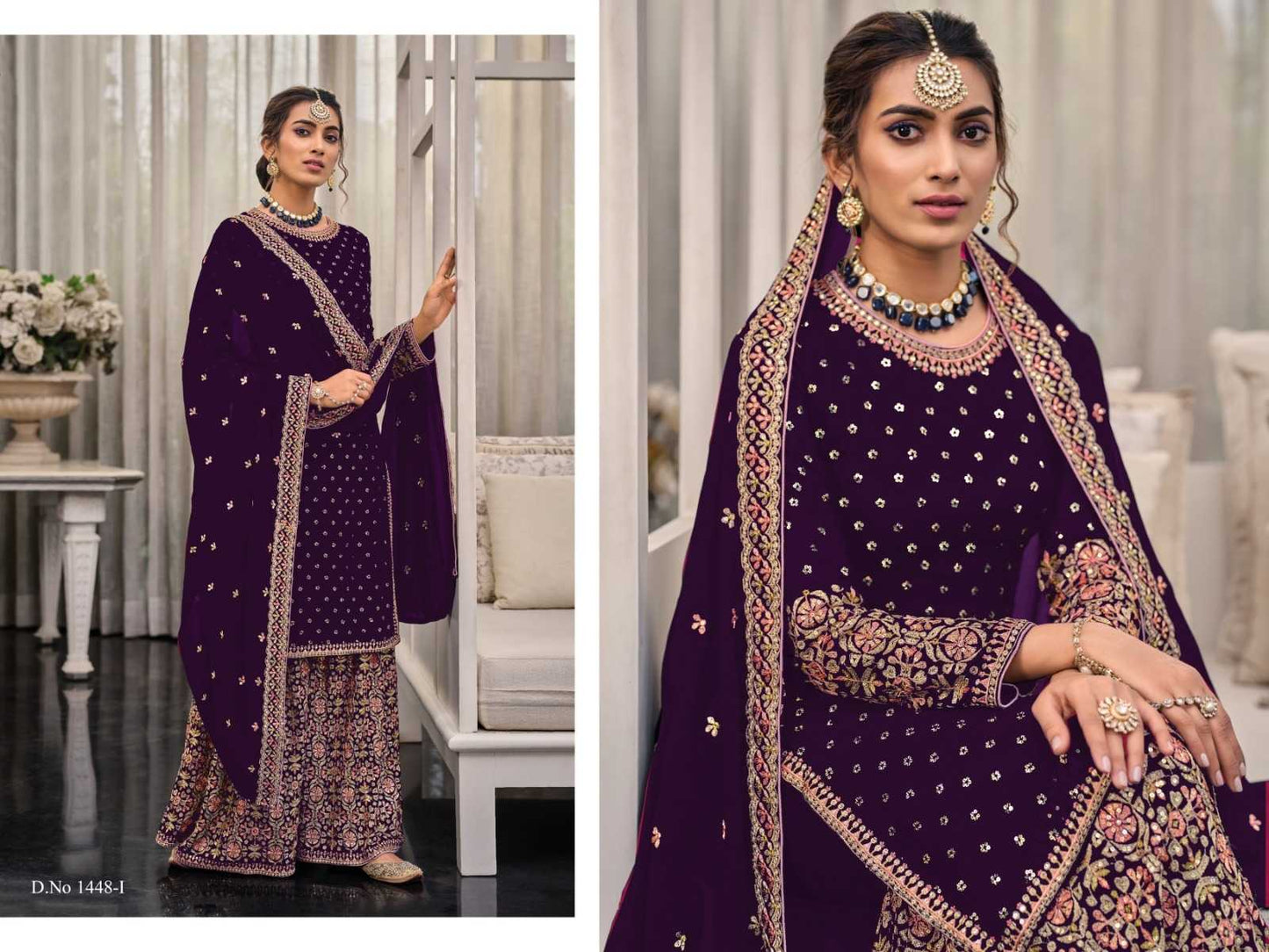 Georgette Embroidery Suit