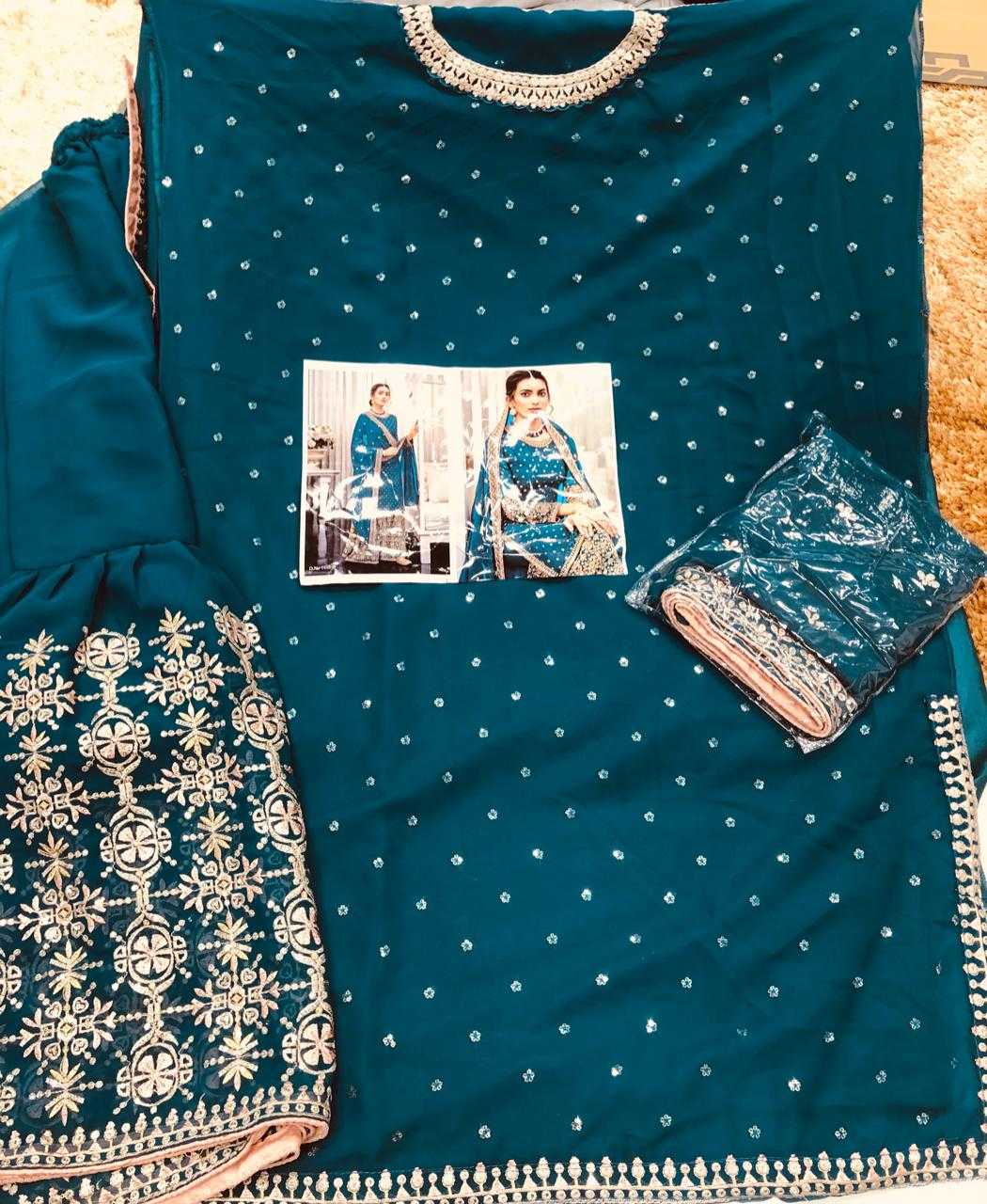 Georgette Embroidery Suit