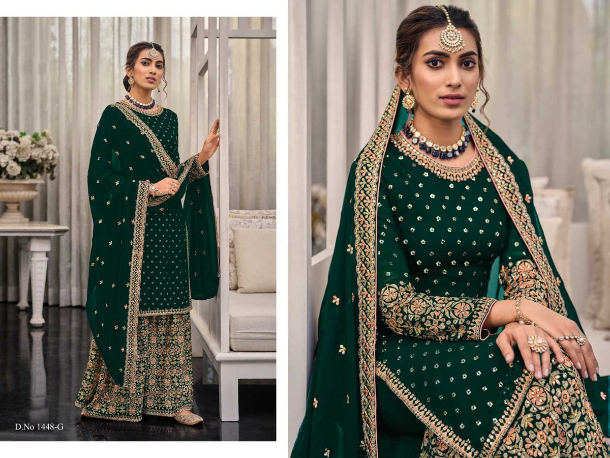 Georgette Embroidery Suit