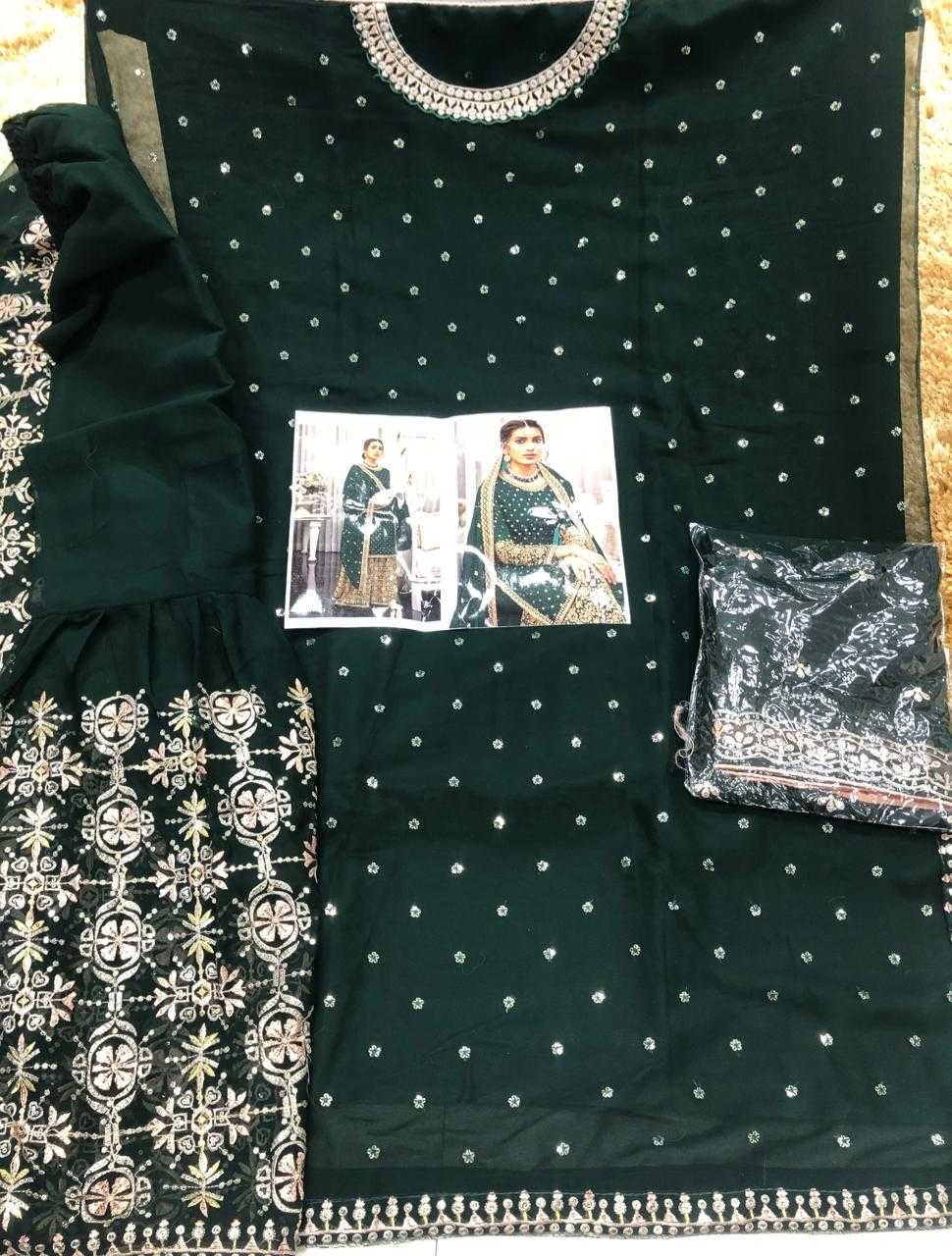 Georgette Embroidery Suit