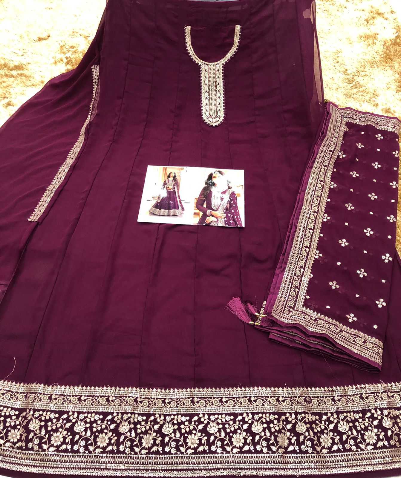 Georgette Embroidery Suit