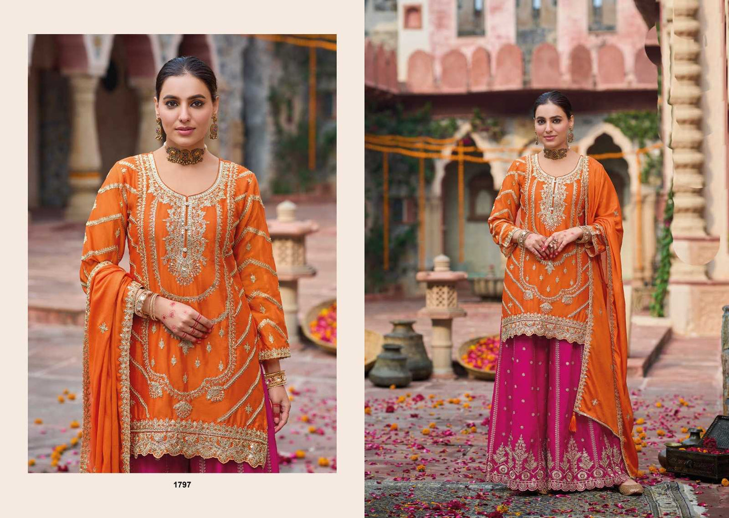 Chinon Embroidery Suit