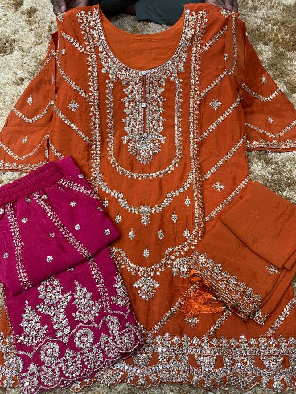 Chinon Embroidery Suit