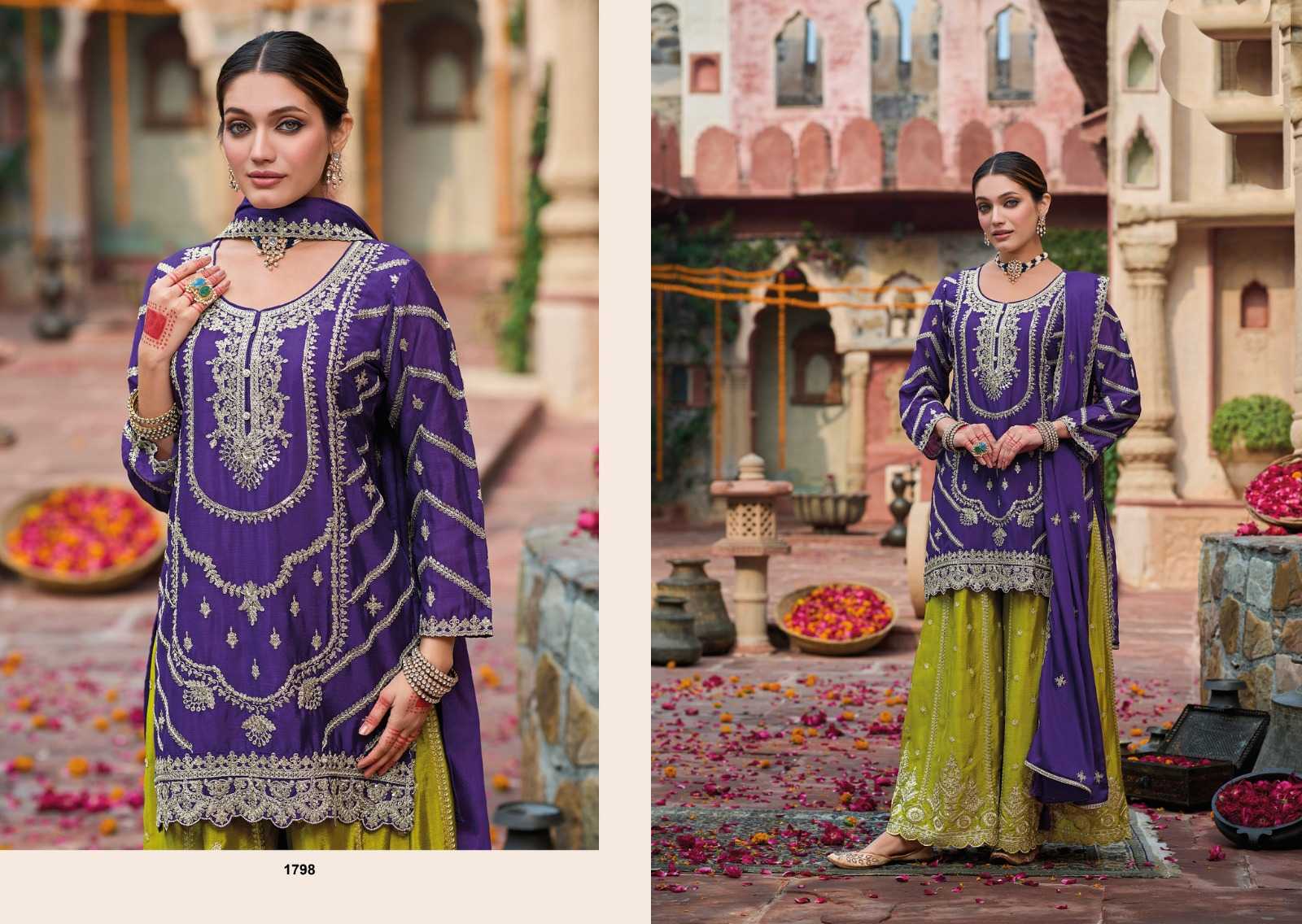 Chinon Embroidery Suit