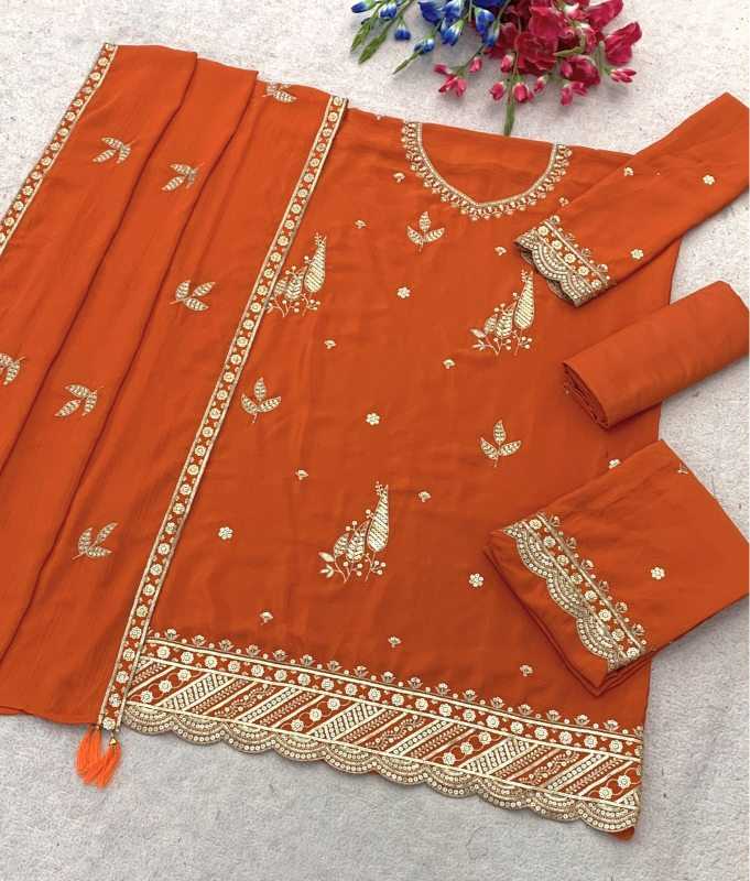 Chinon Ladies Suit in Orange