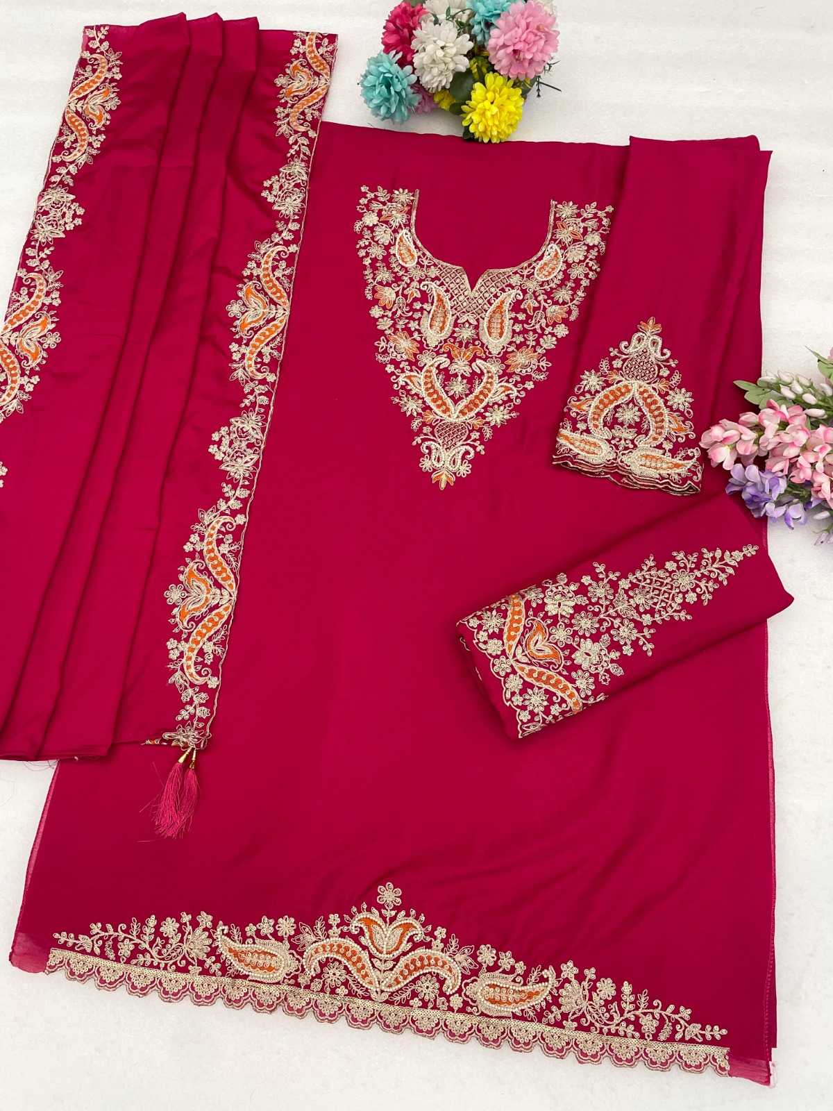 Chinon Ladies Suit in Rani