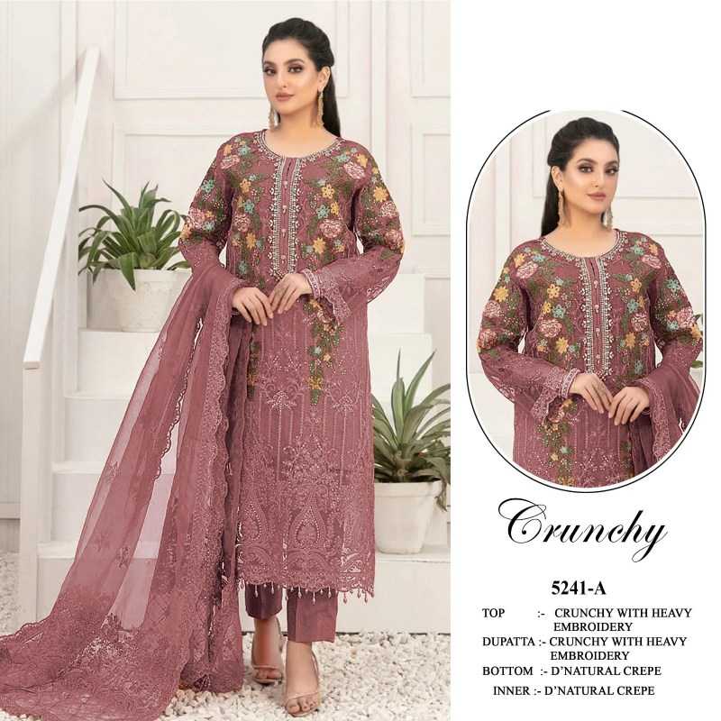 Crunchi Embroidery Suit
