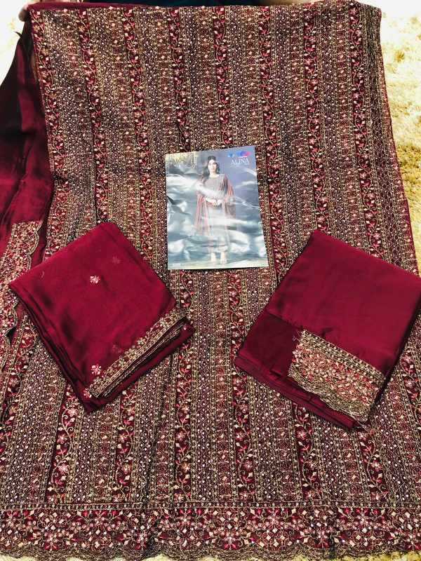 Rangoli Silk Embroidery Suit