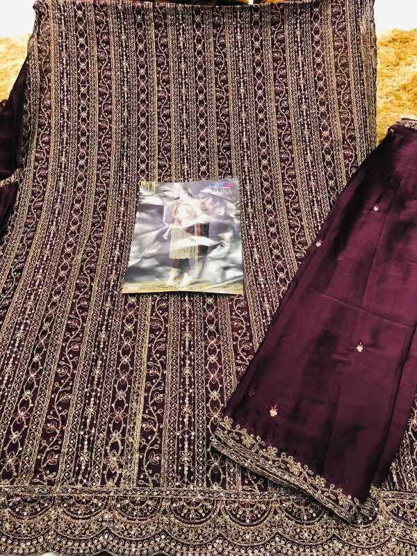Rangoli Silk Embroidery Suit