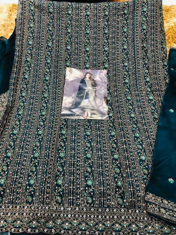 Rangoli Silk Embroidery Suit