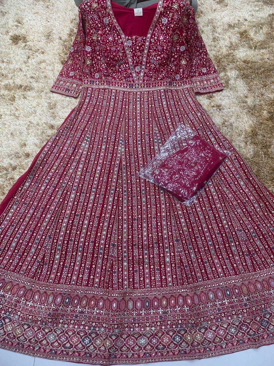 Embroidery Gown