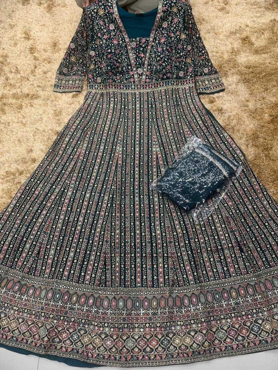Embroidery Gown