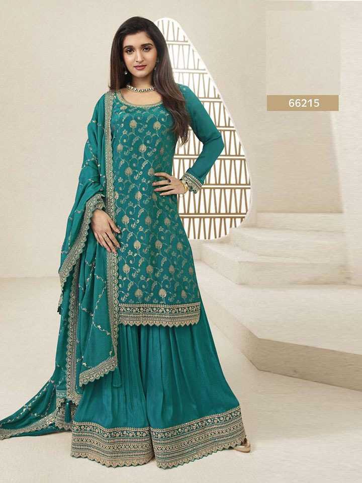 Heavy Silk Palazzo Suit