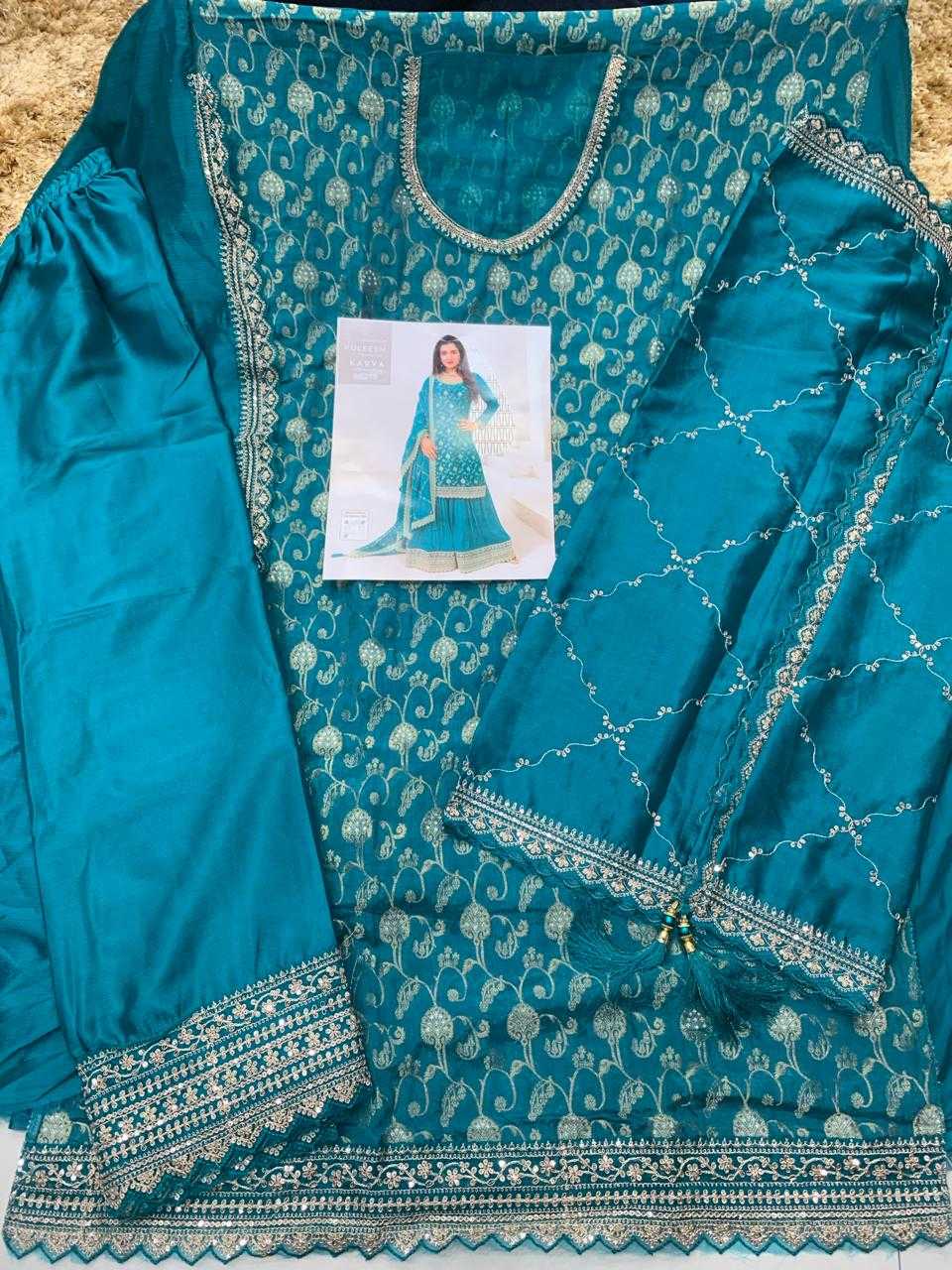 Heavy Silk Palazzo Suit