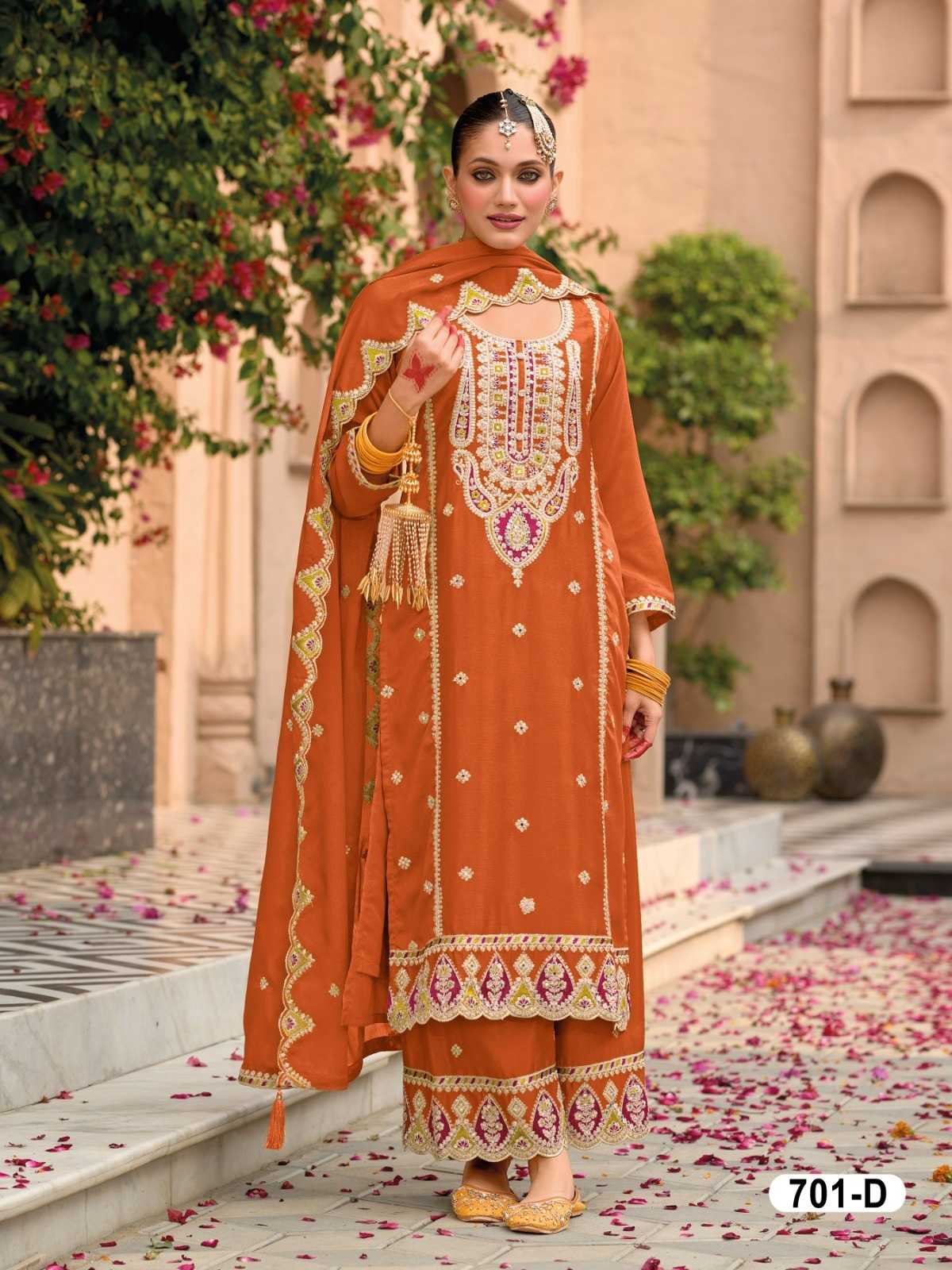 Chinon Embroidery Suit