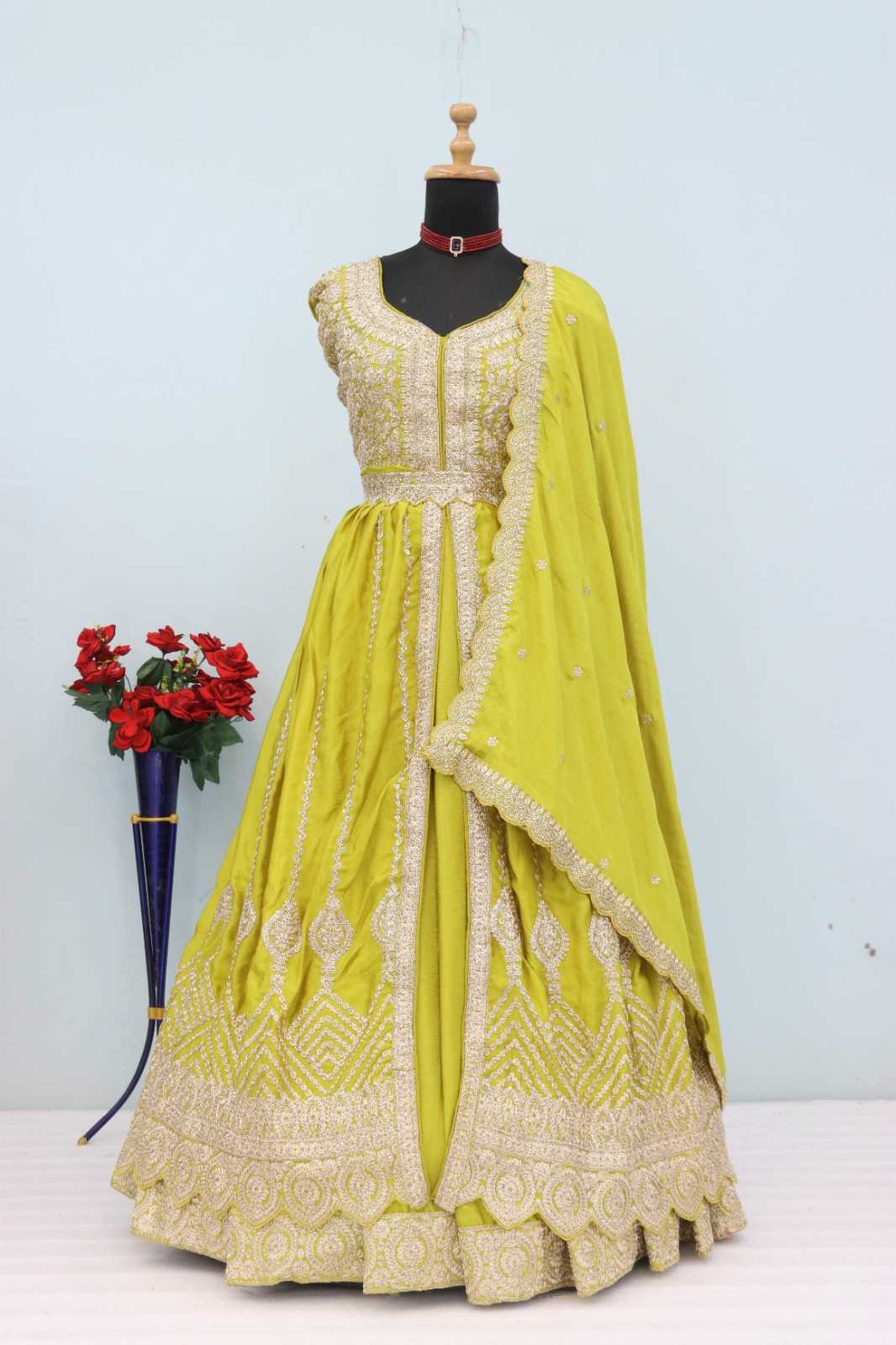 Chinon Embroidery Gown