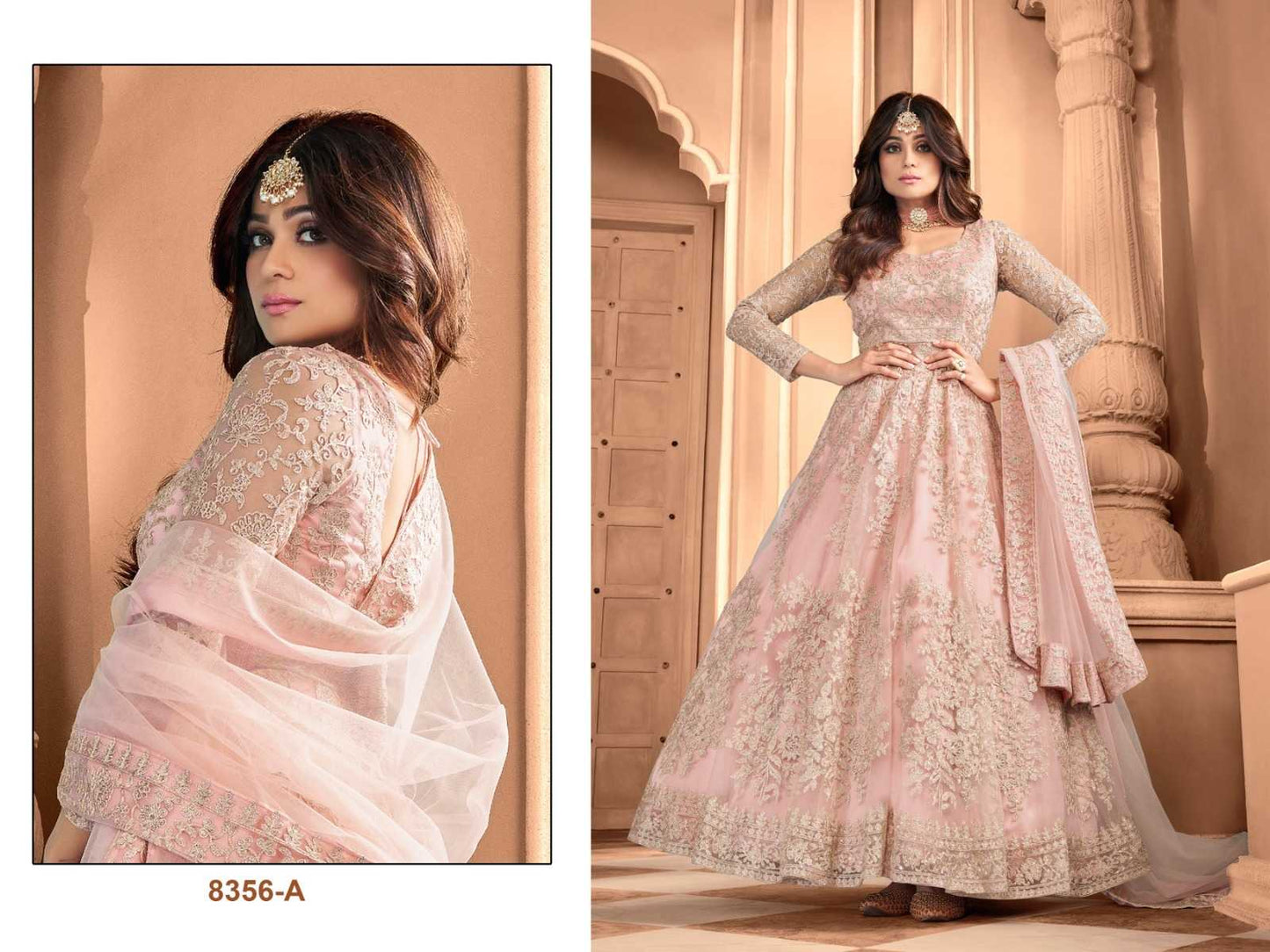 Embroidery Gown