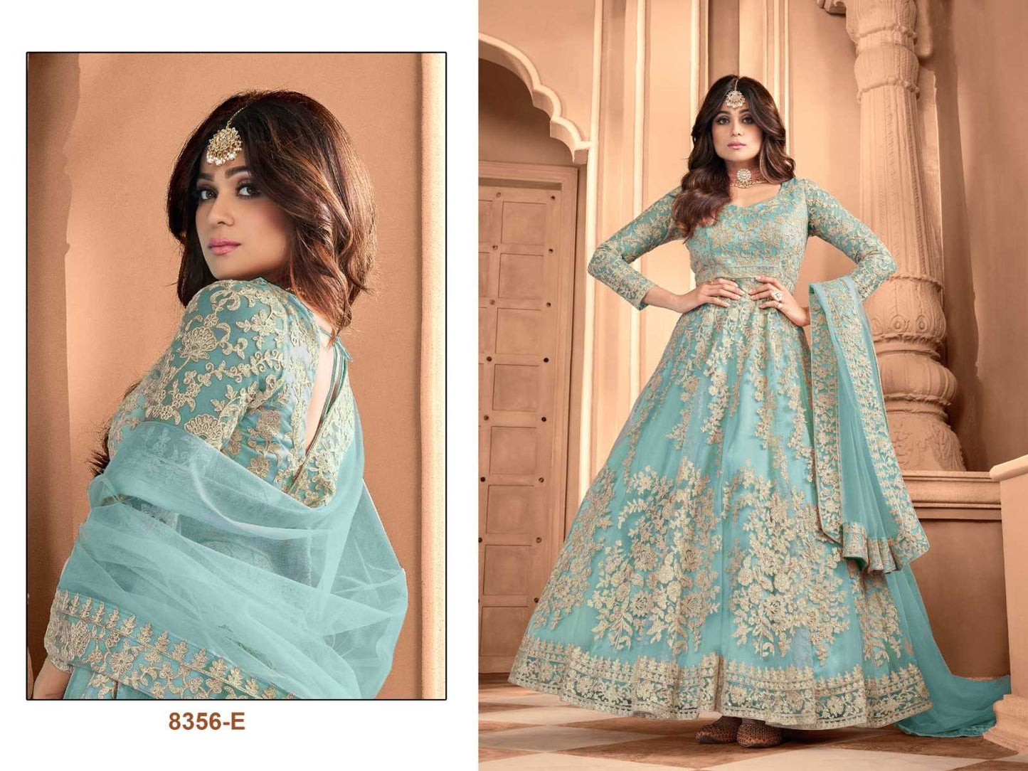 Embroidery Gown