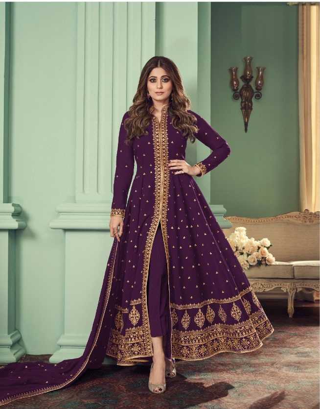 Aashirwaad Faux Georgette Ladies Suit