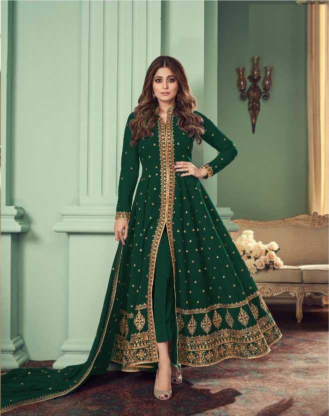 Aashirwaad Faux Georgette Ladies Suit