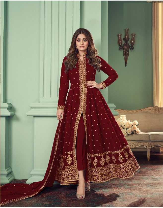 Aashirwaad Faux Georgette Ladies Suit