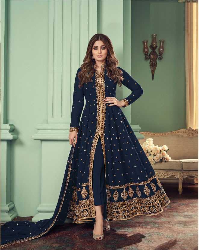 Aashirwaad Faux Georgette Ladies Suit