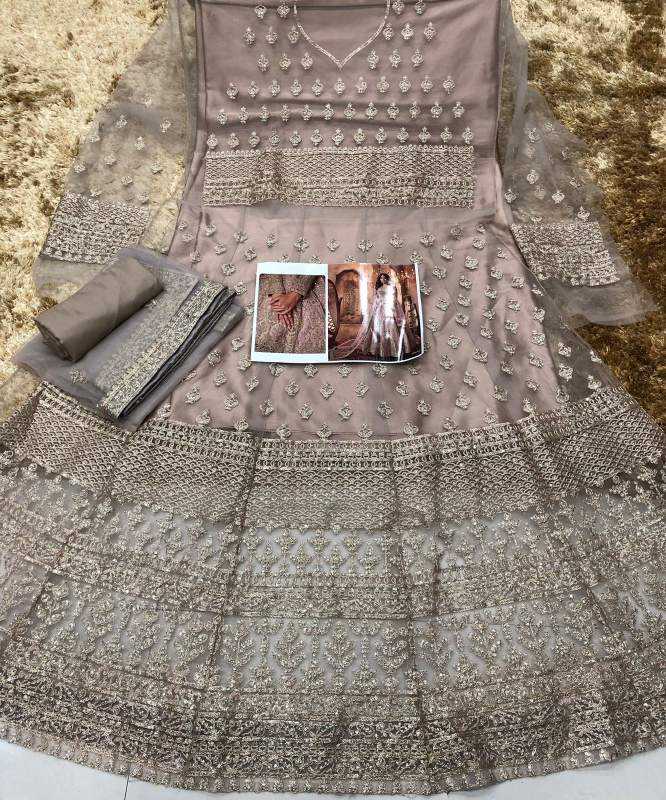 Net Embroidery Suit