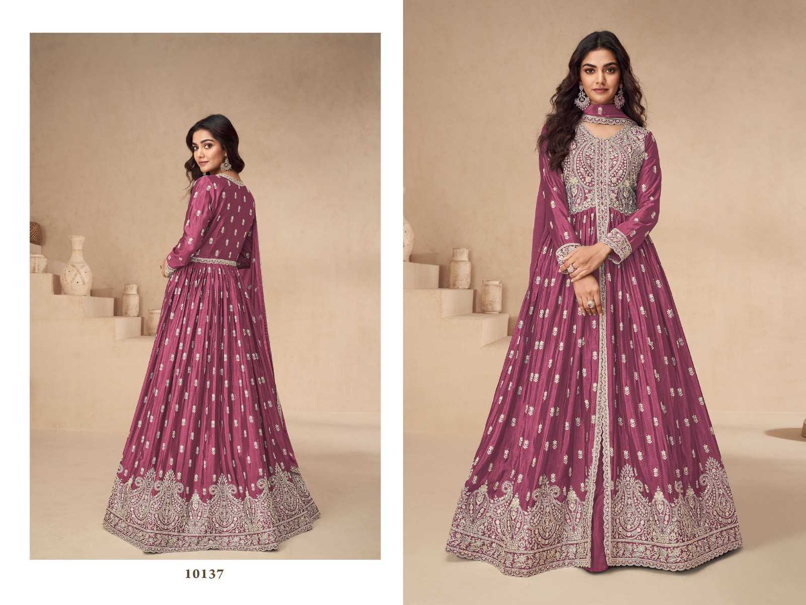Chinon Embroidery Gown