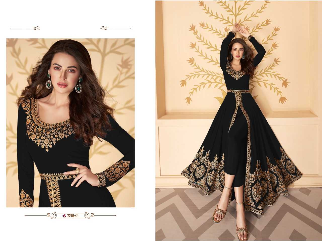 Embroidery Gown