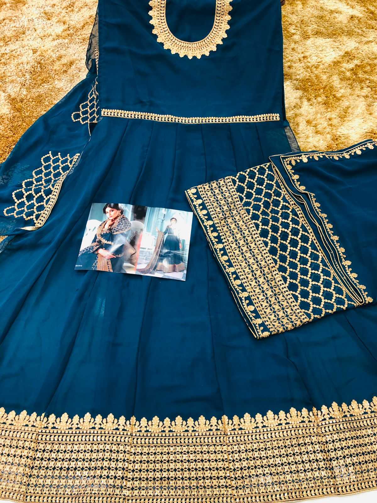 Ashirwad Georgette Gown