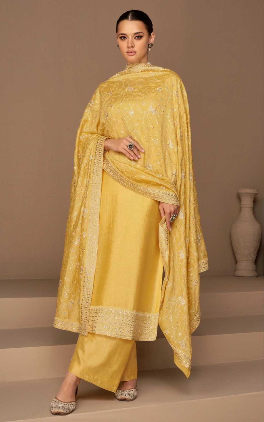 Soft Vichitra Party Wear Kurti