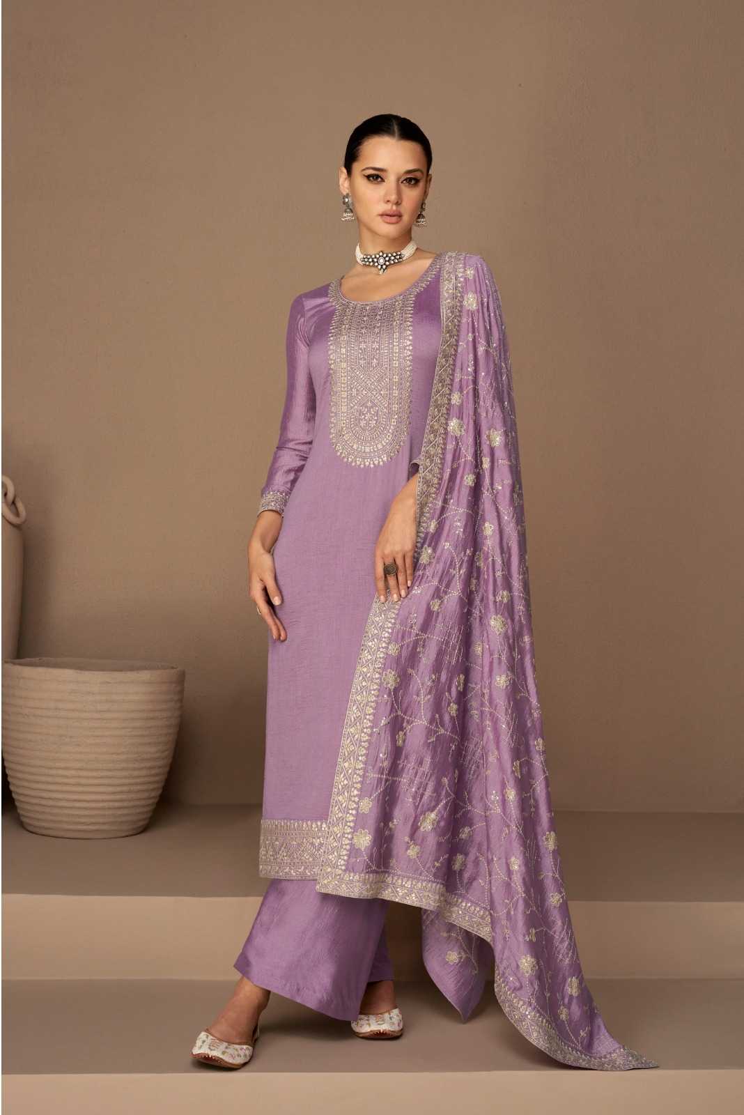 Soft Vichitra Party Wear Kurti