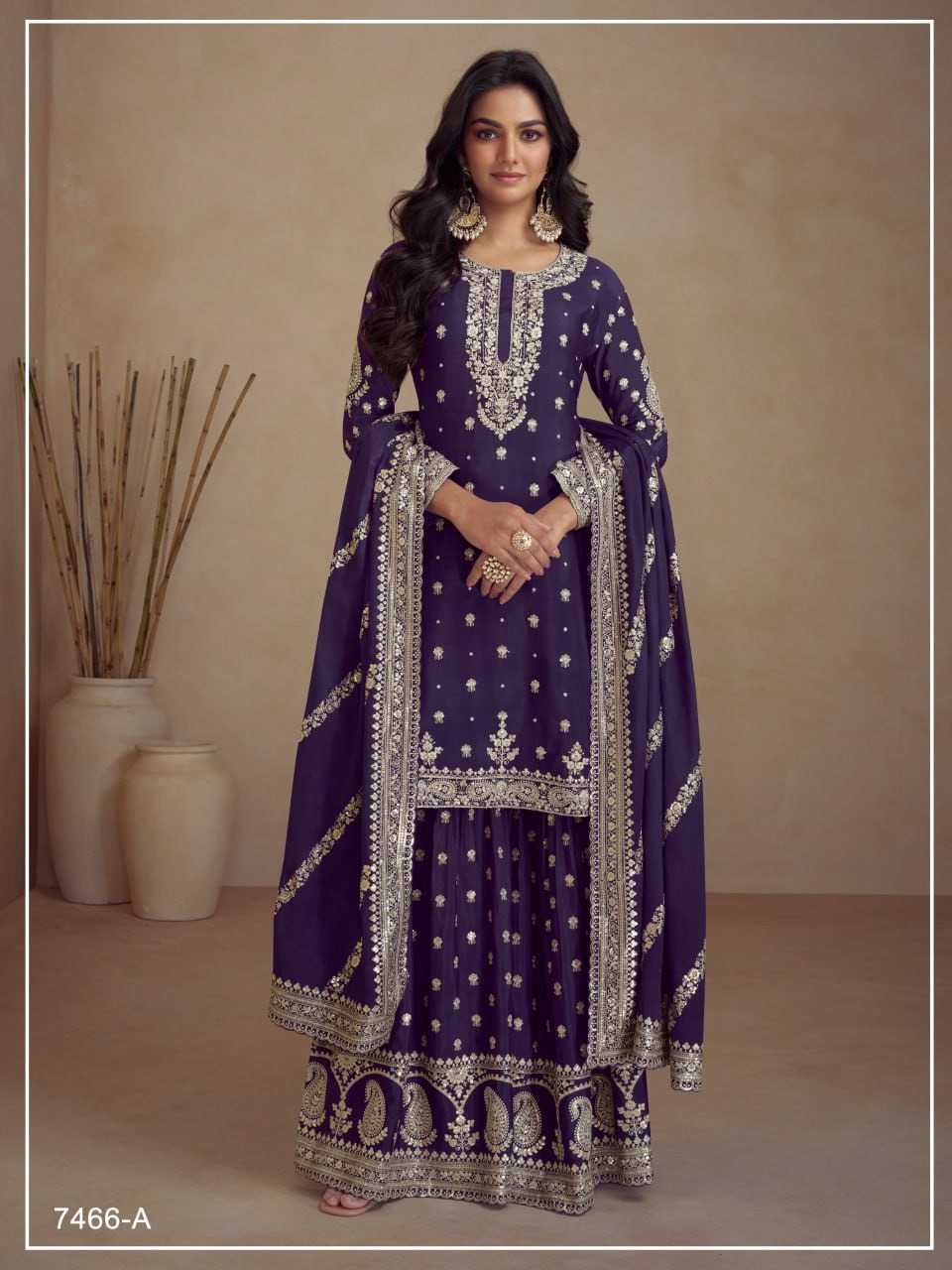 Chinon Silk Palazzo Suit